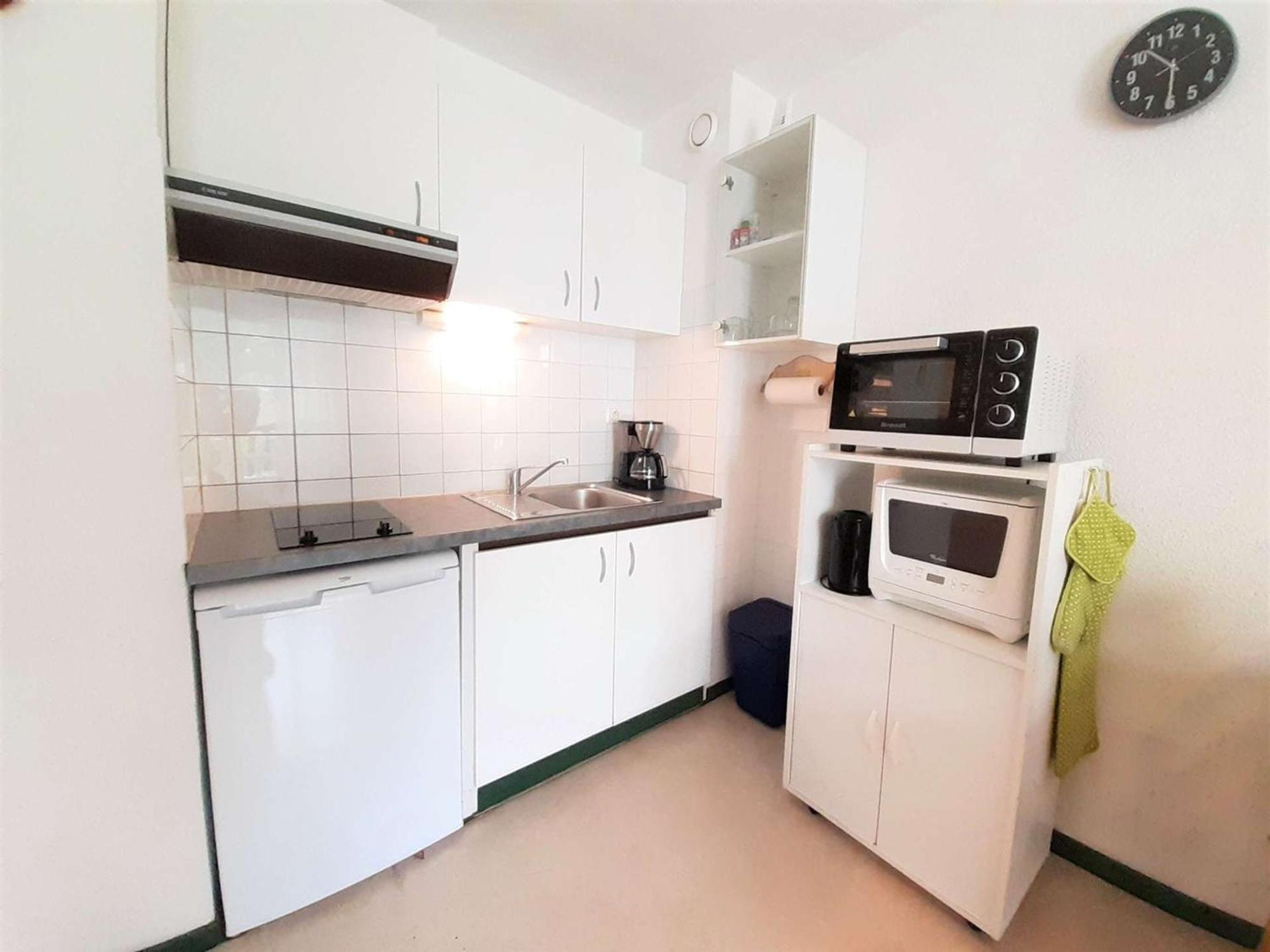 T2 A Vielle-aure, 4 Pers, Balcon Sud, Parking, Kitchenette Equipee, Proche Commodites - Fr-1-457-325 Appartement
